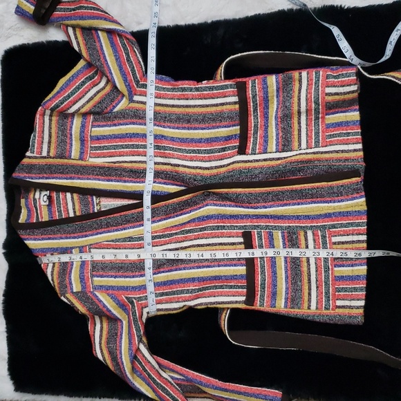 Anthropologie Akemi + Kin Striped Cardigan Jacket Size M - Picture 13 of 13